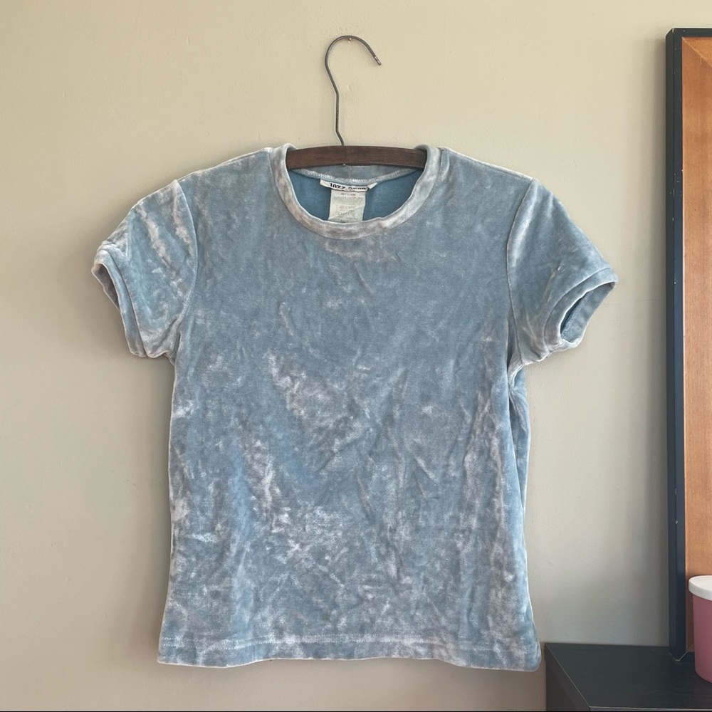 Blue Velvet Vintage Jazz Sport Short Sleeved Shirt ⭐